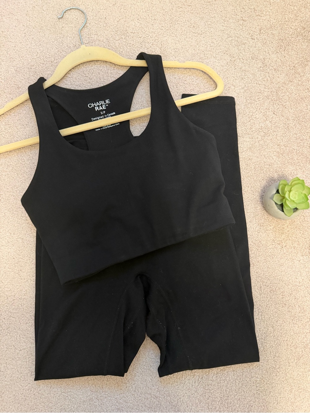 Charlie RAE Seamless Leggings - Black - Size XS - Picture 5 of 5